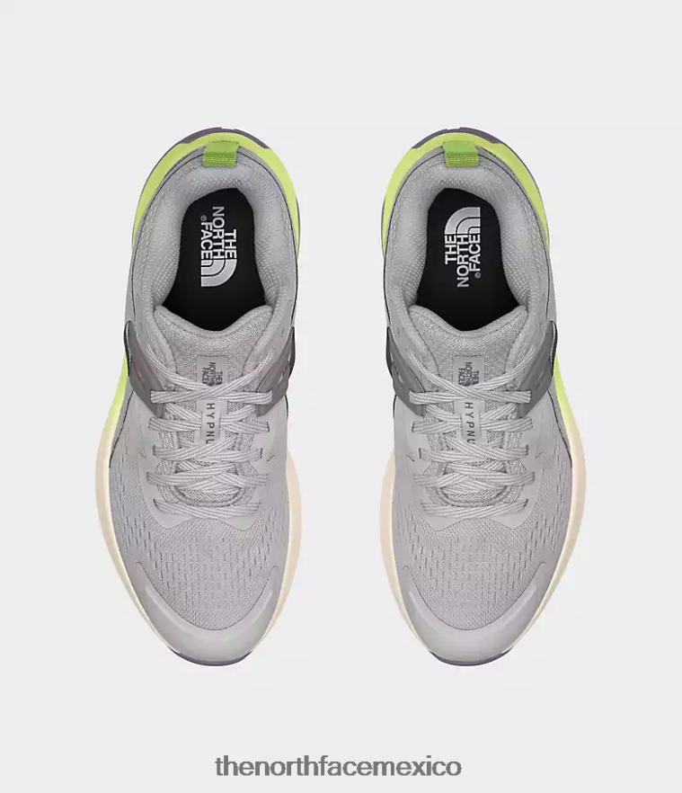 The North Face calzado NFHLJL1187 gris estaño/led amarillo mujer zapatos hipnum