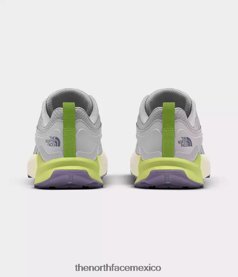 The North Face calzado NFHLJL1187 gris estaño/led amarillo mujer zapatos hipnum