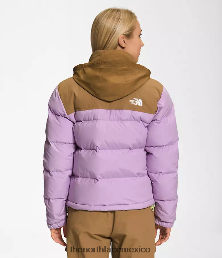 The North Face ropa NFHLJL1015 lupino/marrón utilitario mujer 92 chaqueta nuptse de baja fidelidad y alta tecnología