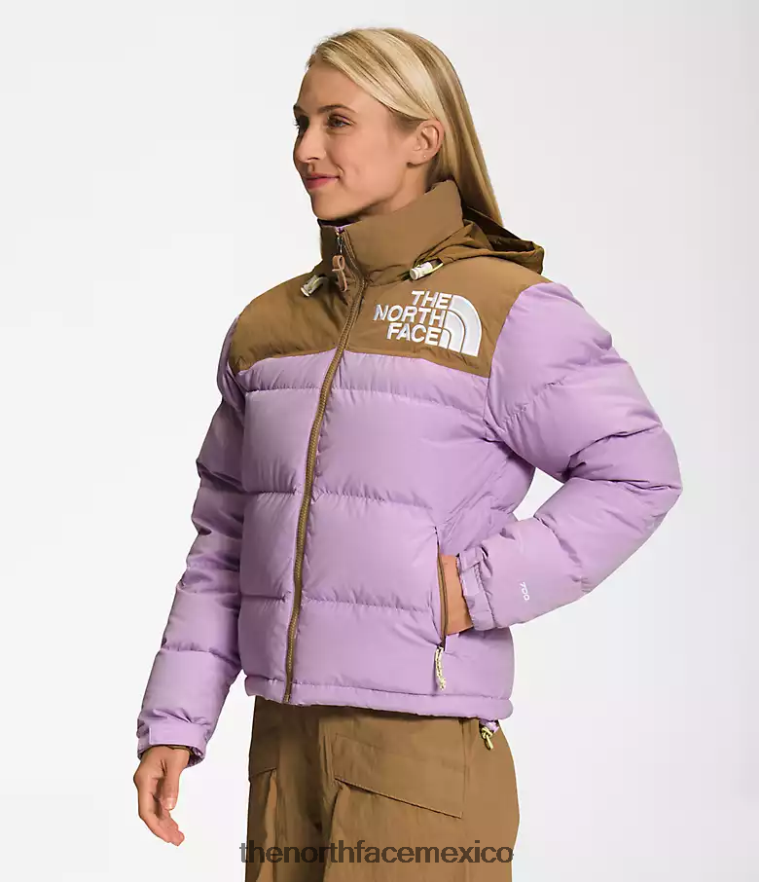 The North Face ropa NFHLJL1015 lupino/marrón utilitario mujer 92 chaqueta nuptse de baja fidelidad y alta tecnología