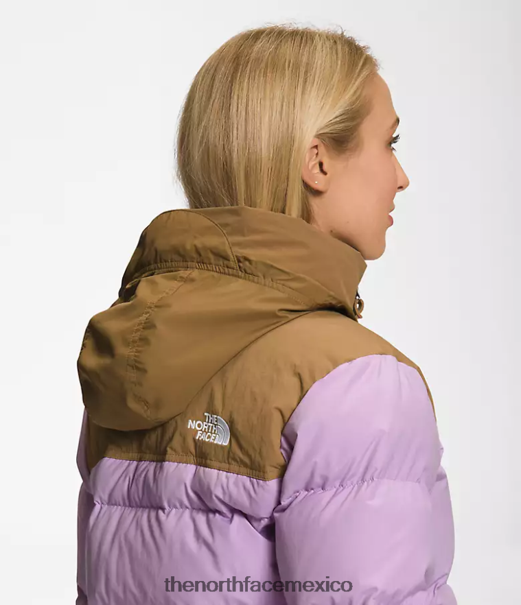 The North Face ropa NFHLJL1015 lupino/marrón utilitario mujer 92 chaqueta nuptse de baja fidelidad y alta tecnología