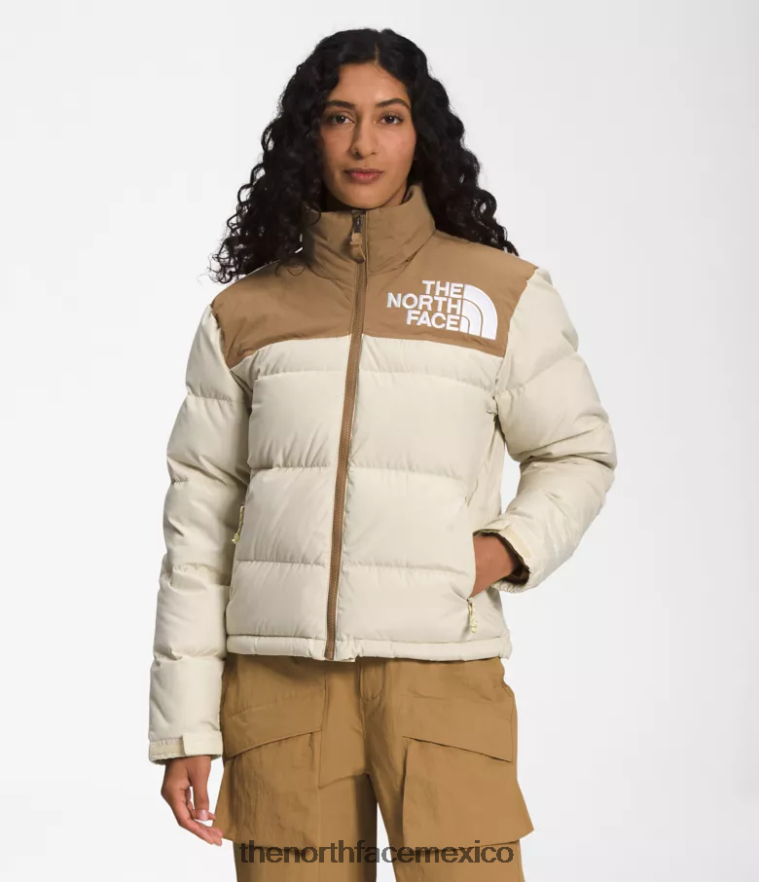 The North Face ropa NFHLJL1016 grava/marrón utilitario mujer 92 chaqueta nuptse de baja fidelidad y alta tecnología