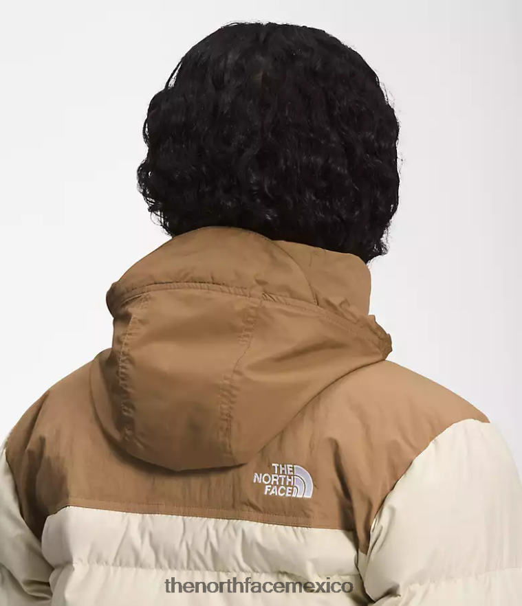 The North Face ropa NFHLJL1016 grava/marrón utilitario mujer 92 chaqueta nuptse de baja fidelidad y alta tecnología