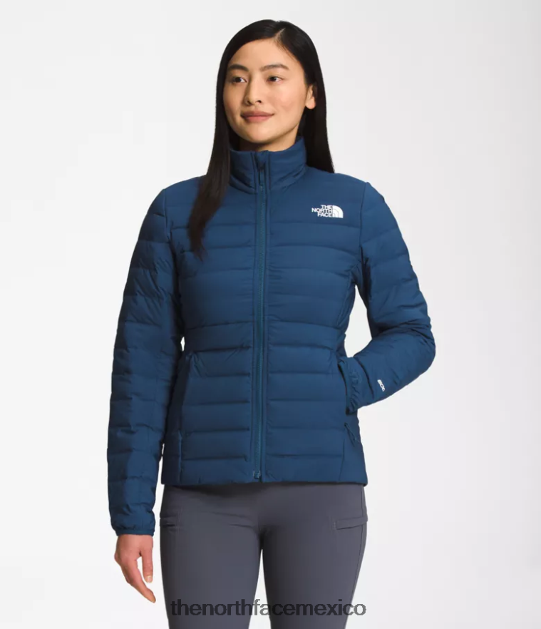 The North Face ropa NFHLJL1084 azul sombreado mujer chaqueta elástica Belleview