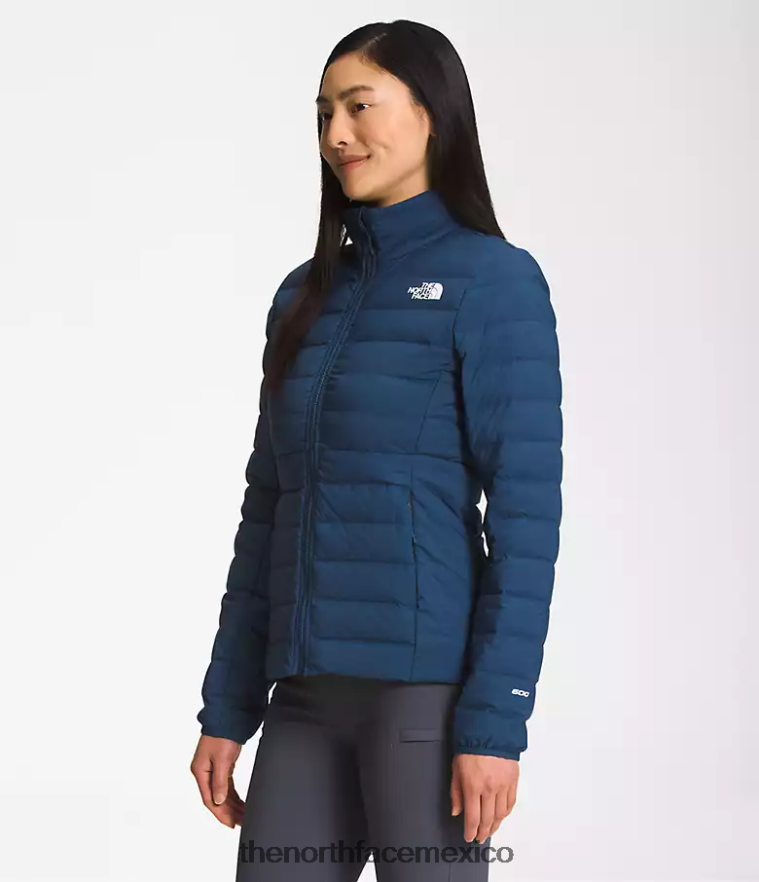 The North Face ropa NFHLJL1084 azul sombreado mujer chaqueta elástica Belleview