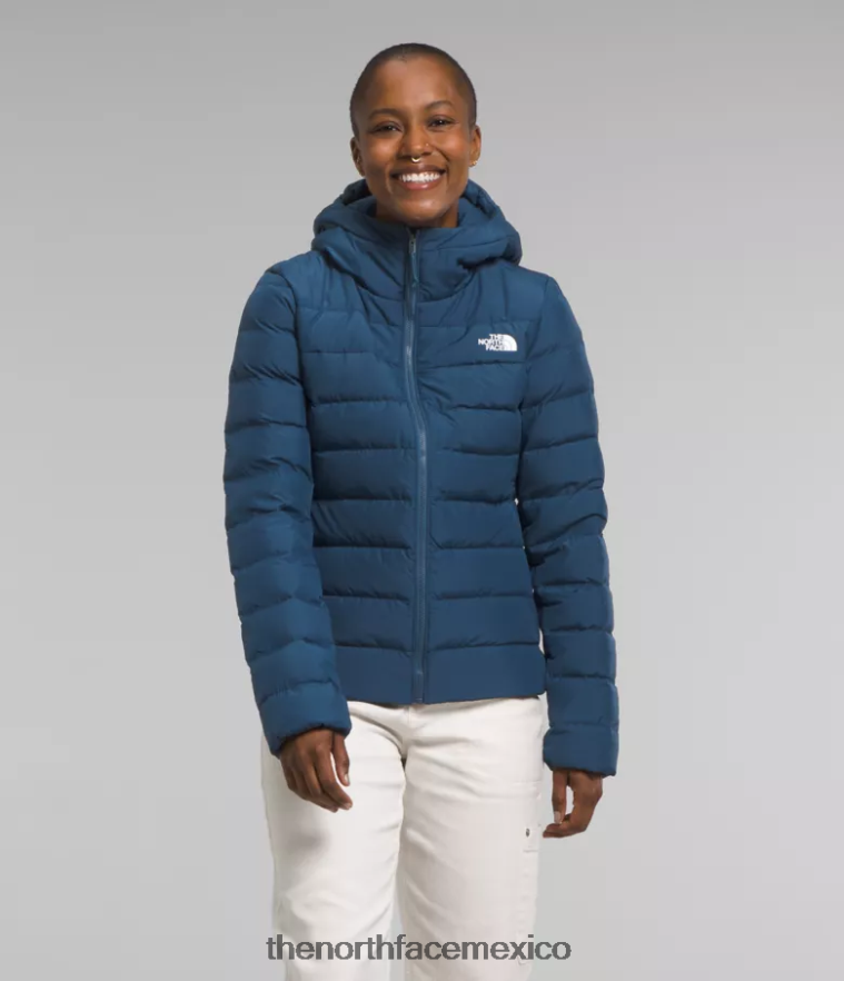 The North Face ropa NFHLJL369 azul sombreado mujer sudadera aconcagua 3