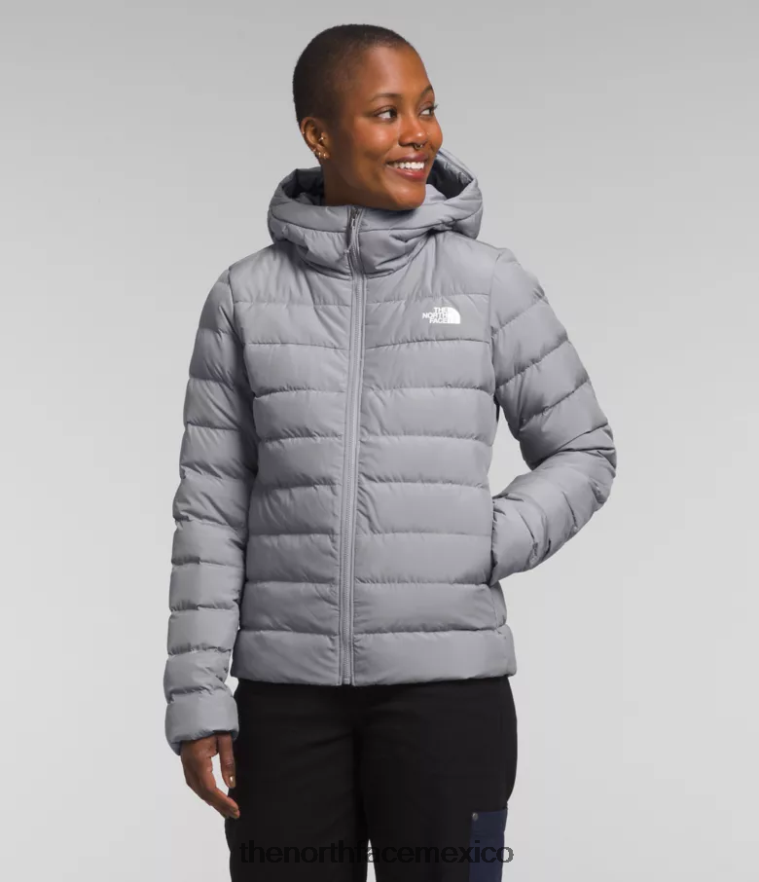 The North Face ropa NFHLJL370 fusionar gris mujer sudadera aconcagua 3