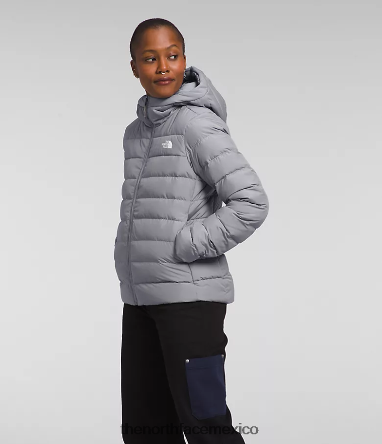 The North Face ropa NFHLJL370 fusionar gris mujer sudadera aconcagua 3