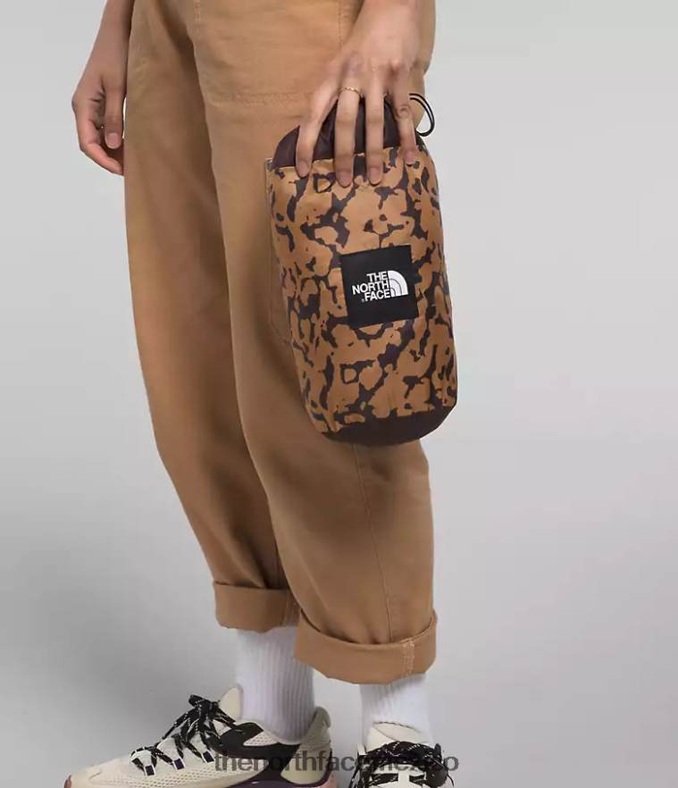 The North Face ropa NFHLJL506 estampado de tinte gráfico de mantequilla de almendras mujer jersey circaloft con cremallera