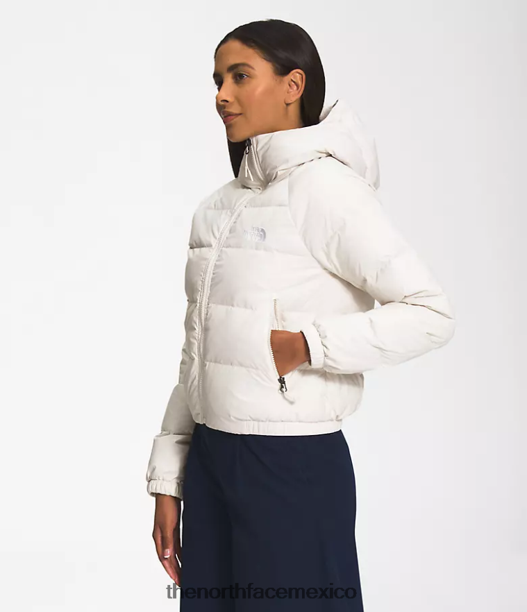 The North Face ropa NFHLJL890 gardenia blanca mujer sudadera con capucha de hidrenalita