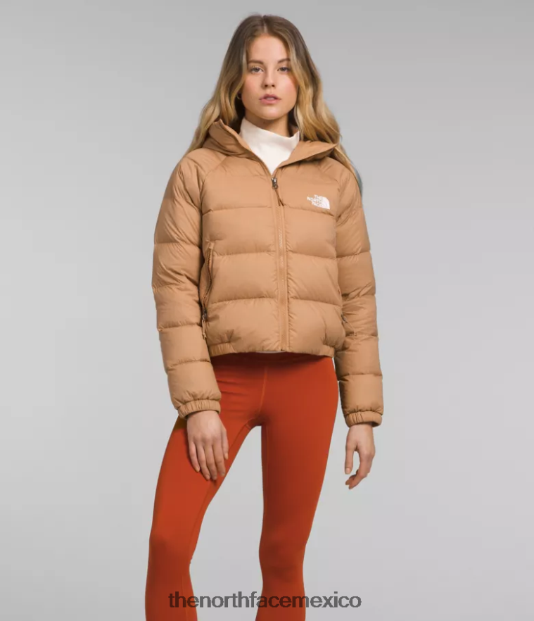 The North Face ropa NFHLJL892 mantequilla de almendras mujer sudadera con capucha de hidrenalita