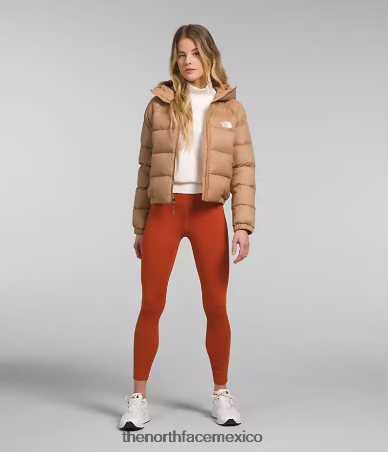 The North Face ropa NFHLJL892 mantequilla de almendras mujer sudadera con capucha de hidrenalita