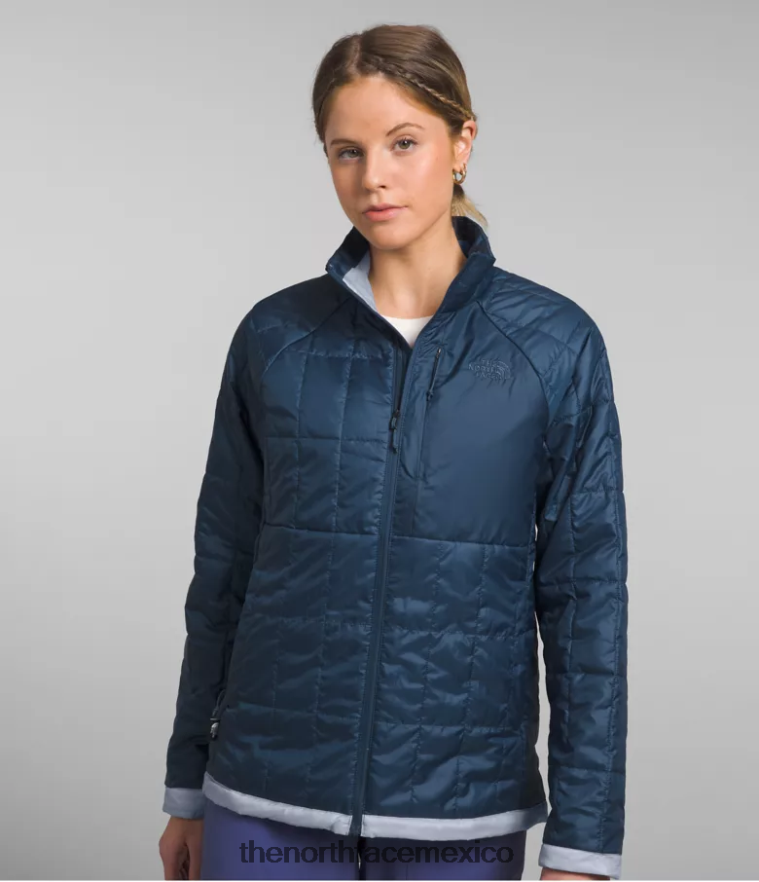 The North Face ropa NFHLJL939 azul sombreado/bígaro polvoriento mujer chaqueta circaloft