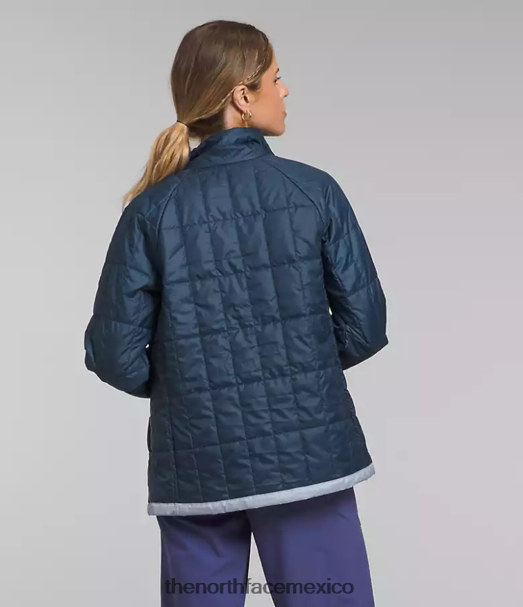 The North Face ropa NFHLJL939 azul sombreado/bígaro polvoriento mujer chaqueta circaloft