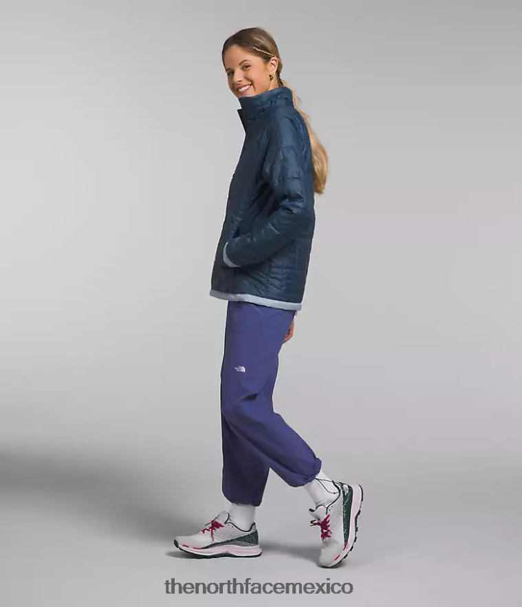 The North Face ropa NFHLJL939 azul sombreado/bígaro polvoriento mujer chaqueta circaloft
