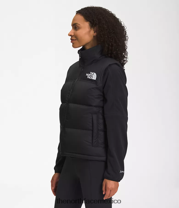 The North Face ropa NFHLJL429 tnf reciclado negro mujer chaleco retro nuptse 1996