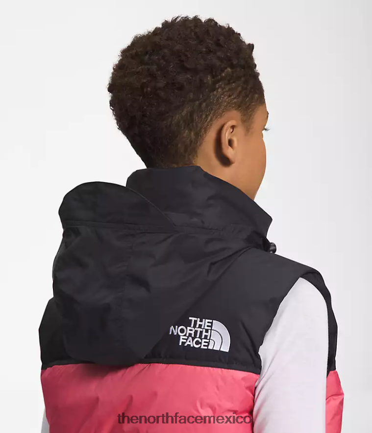 The North Face ropa NFHLJL430 rosa cosmos mujer chaleco retro nuptse 1996