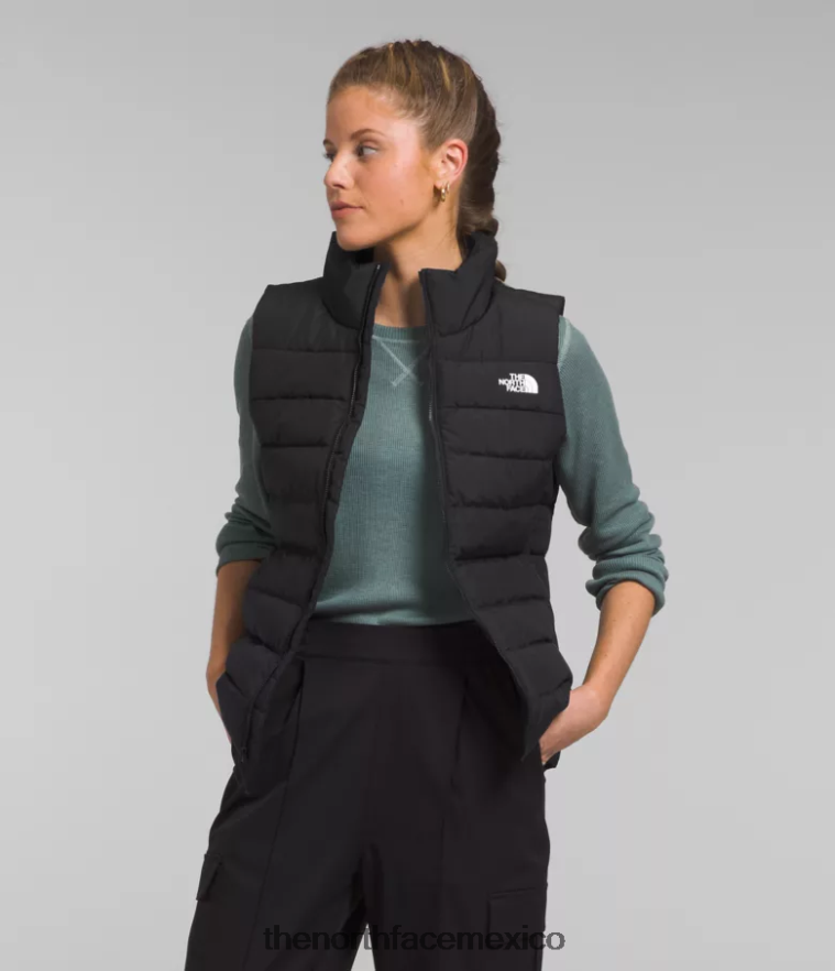 The North Face ropa NFHLJL616 negro mujer chaleco aconcagua 3
