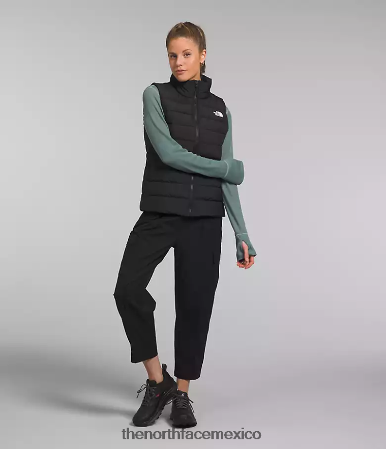 The North Face ropa NFHLJL616 negro mujer chaleco aconcagua 3