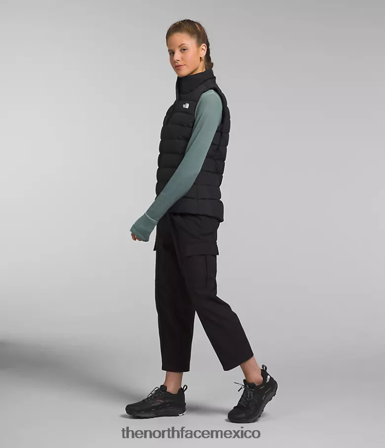 The North Face ropa NFHLJL616 negro mujer chaleco aconcagua 3