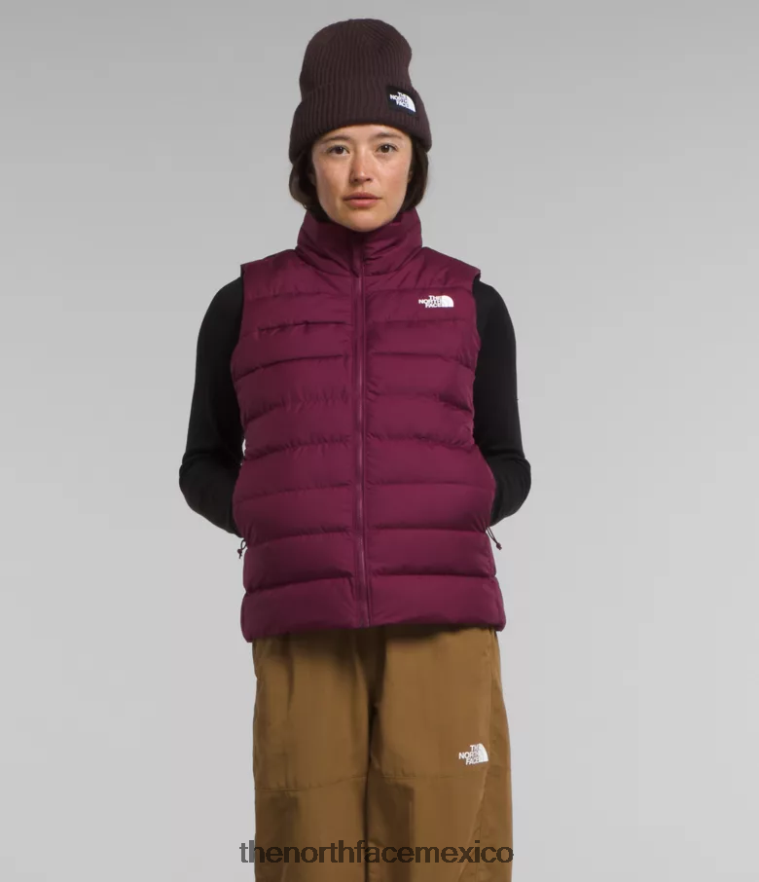 The North Face ropa NFHLJL617 arándano mujer chaleco aconcagua 3