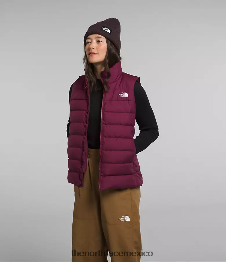 The North Face ropa NFHLJL617 arándano mujer chaleco aconcagua 3
