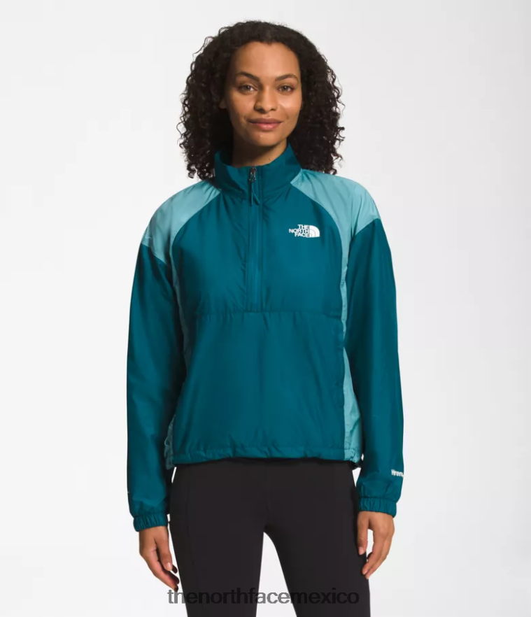 The North Face ropa NFHLJL1017 aguas de arrecife coral azul mujer jersey hidrenalina 2000