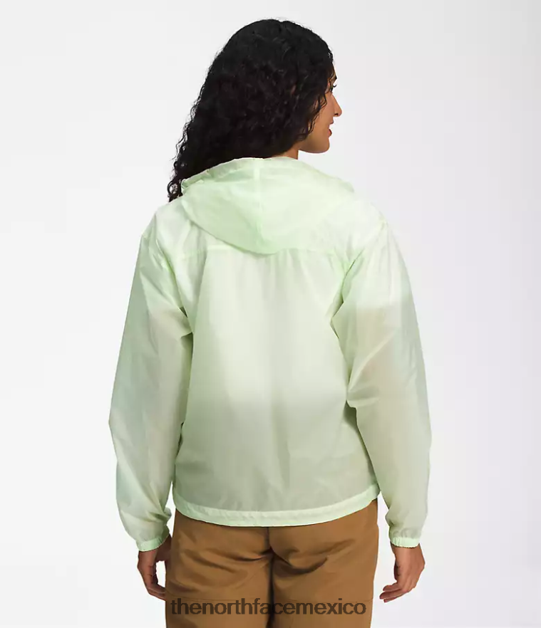 The North Face ropa NFHLJL1229 crema de lima mujer sudadera con capucha m66 translúcida