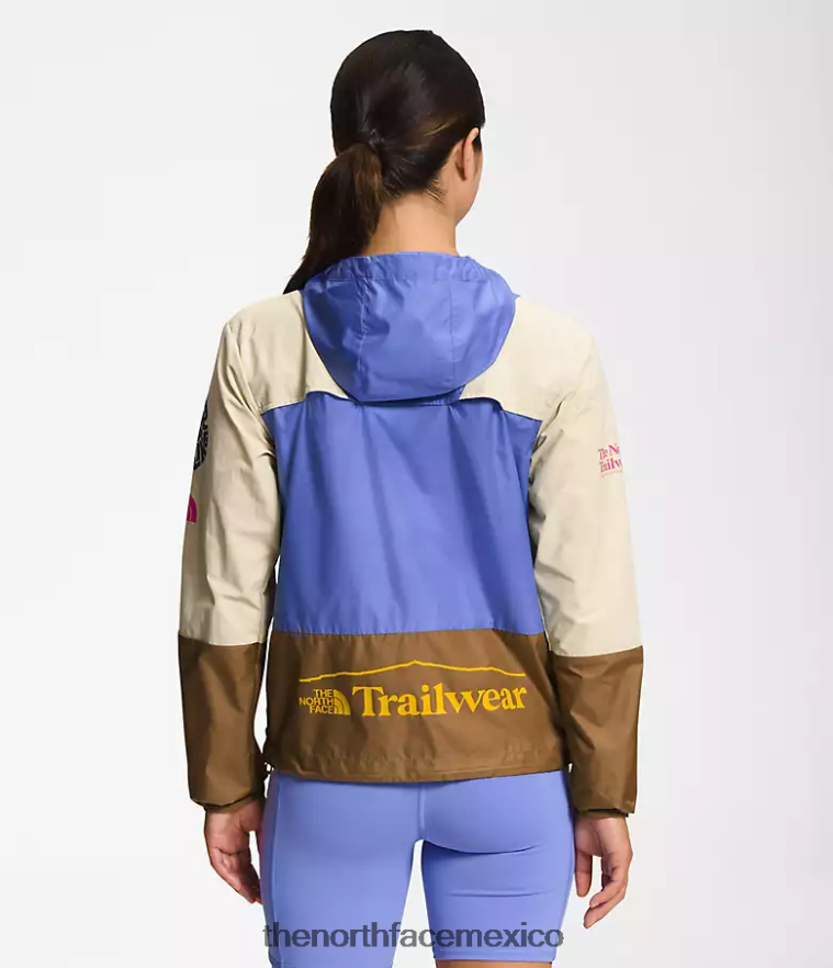 The North Face ropa NFHLJL316 grava/bígaro profundo/marrón utilitario mujer chaqueta cortavientos trailwear