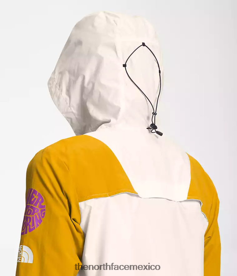 The North Face ropa NFHLJL318 amarillo flechawood/blanco gardenia/negro tnf mujer chaqueta cortavientos trailwear
