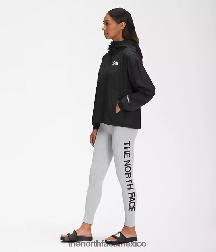 The North Face ropa NFHLJL672 negro mujer chaqueta hidrenalina 2000-25'' de largo
