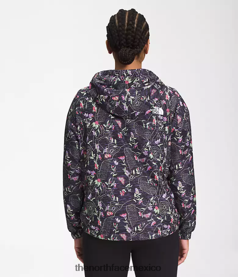 The North Face ropa NFHLJL676 tnf negro iwd imprimir mujer chaqueta hidrenalina 2000-25'' de largo
