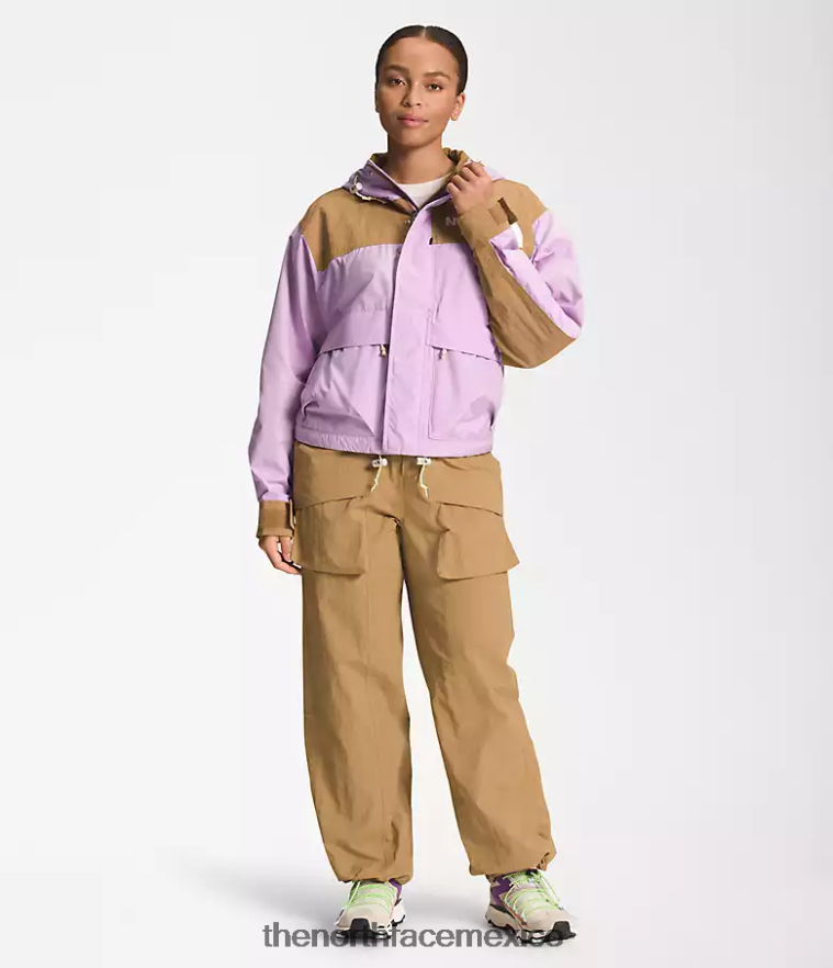 The North Face ropa NFHLJL940 lupino/marrón utilitario mujer Chaqueta corta de montaña 86 low-fi hi-tek