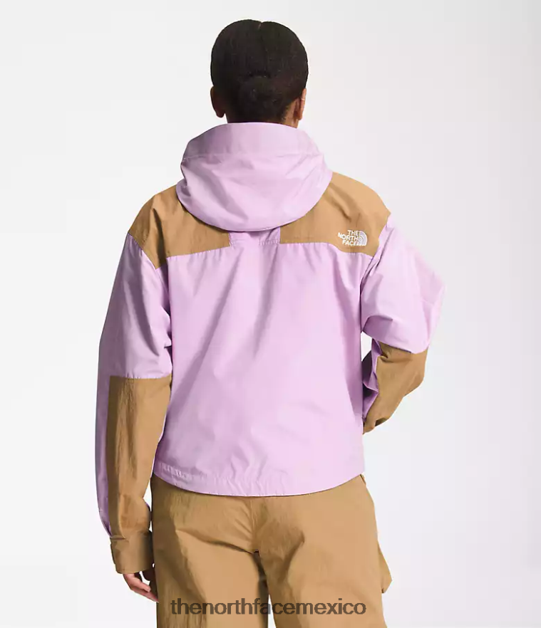 The North Face ropa NFHLJL940 lupino/marrón utilitario mujer Chaqueta corta de montaña 86 low-fi hi-tek