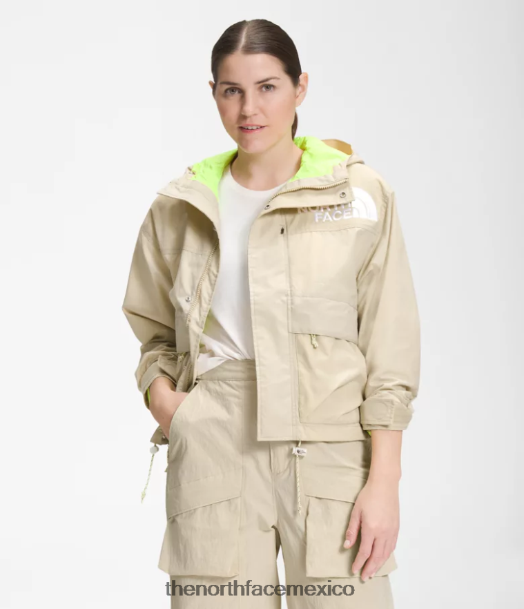 The North Face ropa NFHLJL941 grava mujer Chaqueta corta de montaña 86 low-fi hi-tek