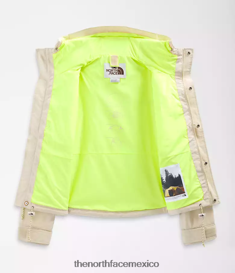 The North Face ropa NFHLJL941 grava mujer Chaqueta corta de montaña 86 low-fi hi-tek