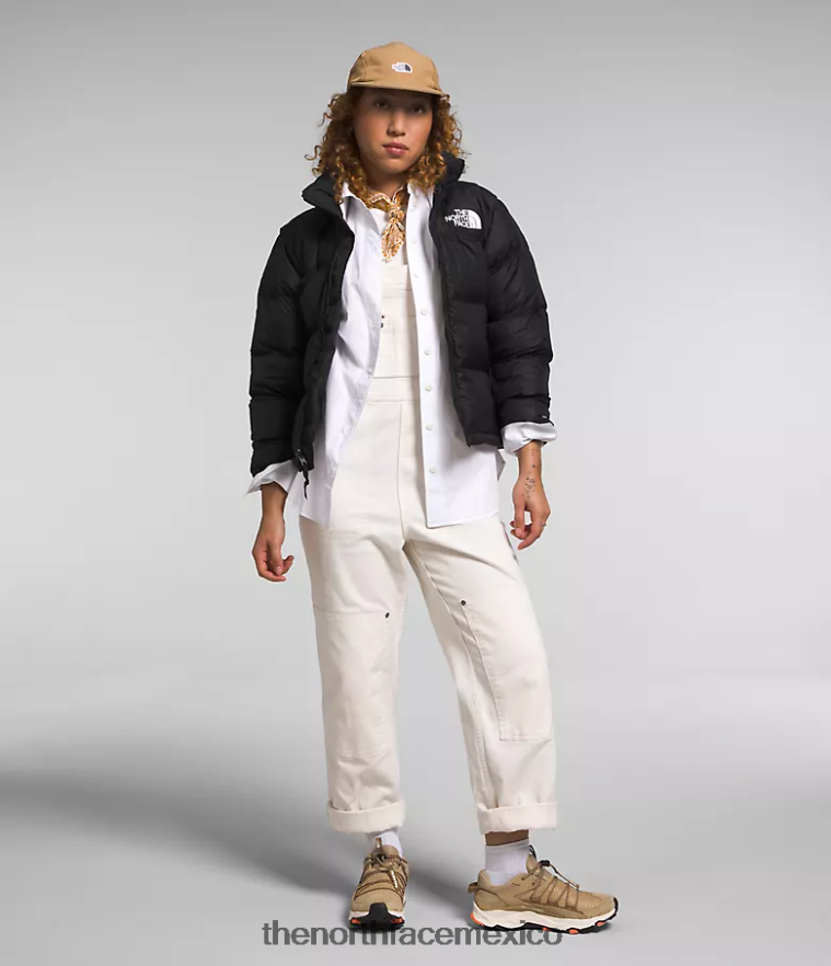 The North Face ropa NFHLJL723 tnf reciclado negro mujer chaqueta retro nuptse 1996