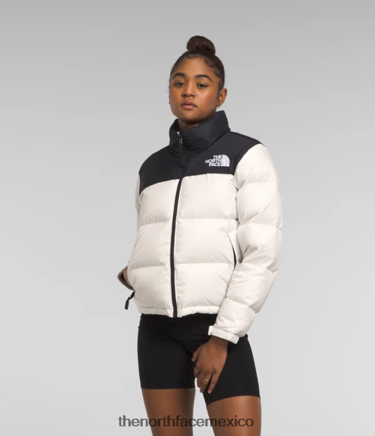 The North Face ropa NFHLJL724 gardenia blanca mujer chaqueta retro nuptse 1996