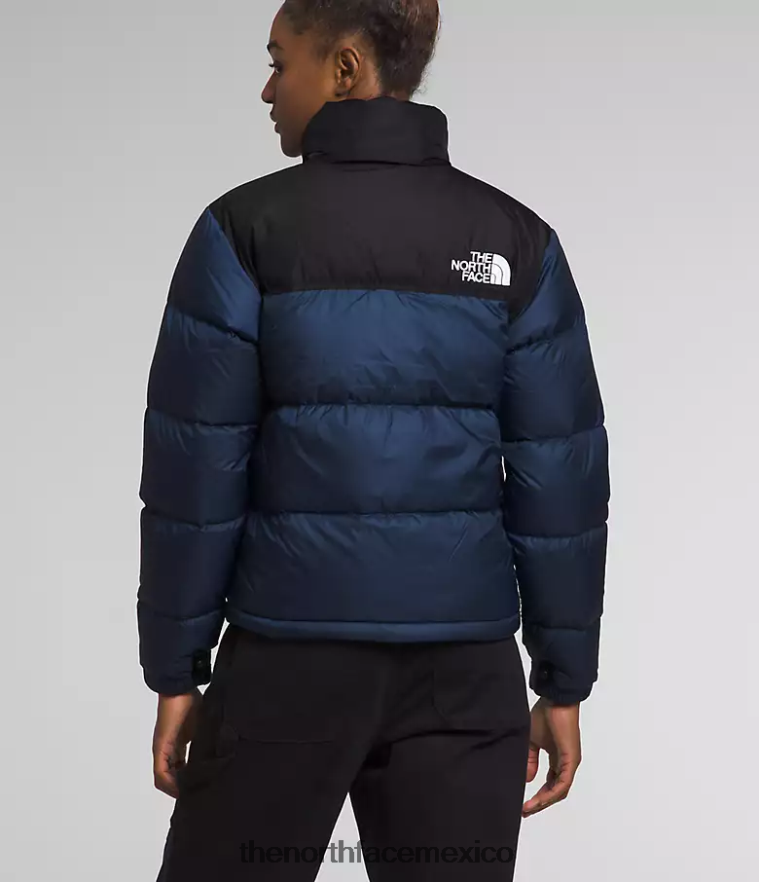 The North Face ropa NFHLJL726 cumbre azul marino/tnf negro mujer chaqueta retro nuptse 1996