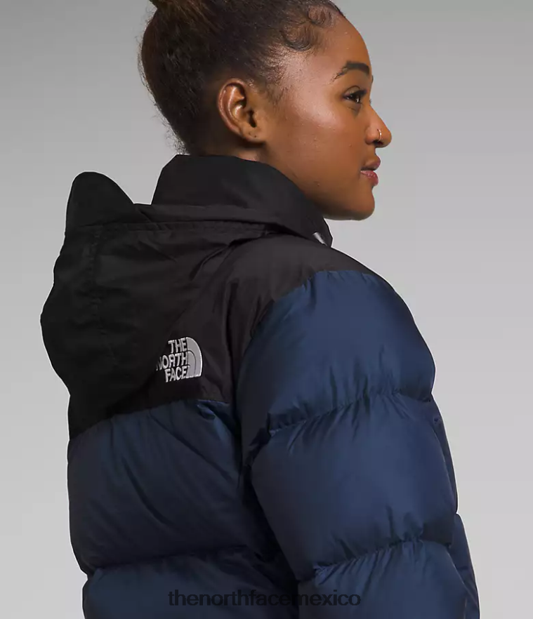 The North Face ropa NFHLJL726 cumbre azul marino/tnf negro mujer chaqueta retro nuptse 1996