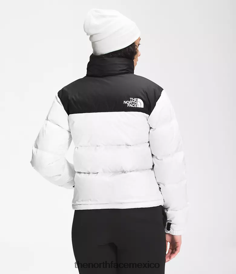 The North Face ropa NFHLJL727 blanco mujer chaqueta retro nuptse 1996