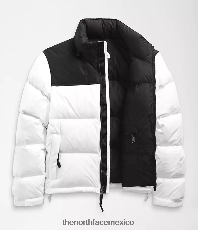 The North Face ropa NFHLJL727 blanco mujer chaqueta retro nuptse 1996