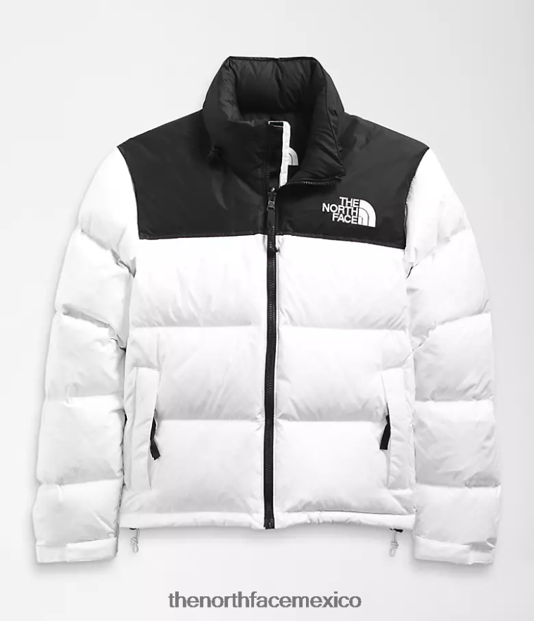 The North Face ropa NFHLJL727 blanco mujer chaqueta retro nuptse 1996