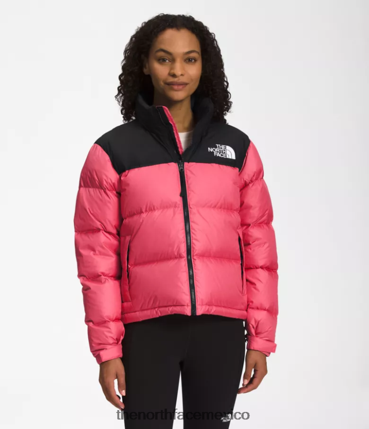 The North Face ropa NFHLJL729 rosa cosmos mujer chaqueta retro nuptse 1996