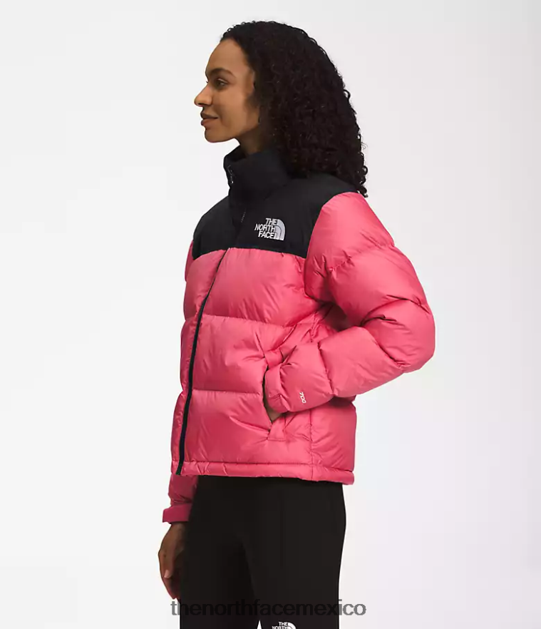 The North Face ropa NFHLJL729 rosa cosmos mujer chaqueta retro nuptse 1996