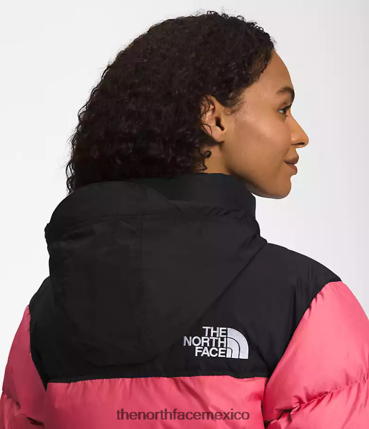 The North Face ropa NFHLJL729 rosa cosmos mujer chaqueta retro nuptse 1996