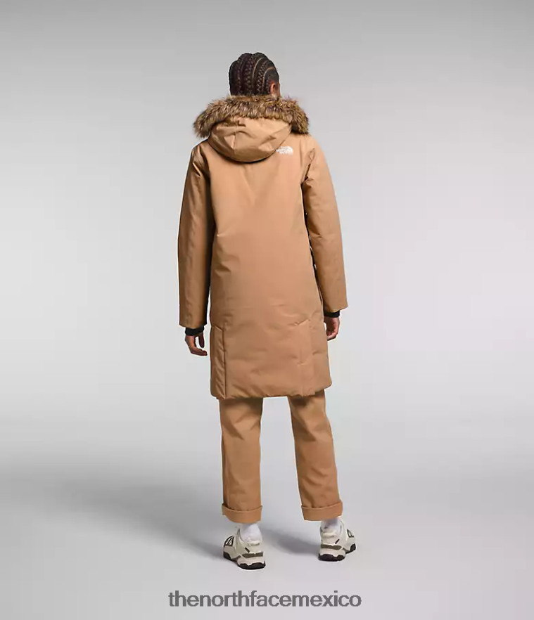 The North Face ropa NFHLJL1313 mantequilla de almendras mujer parka ártica premium