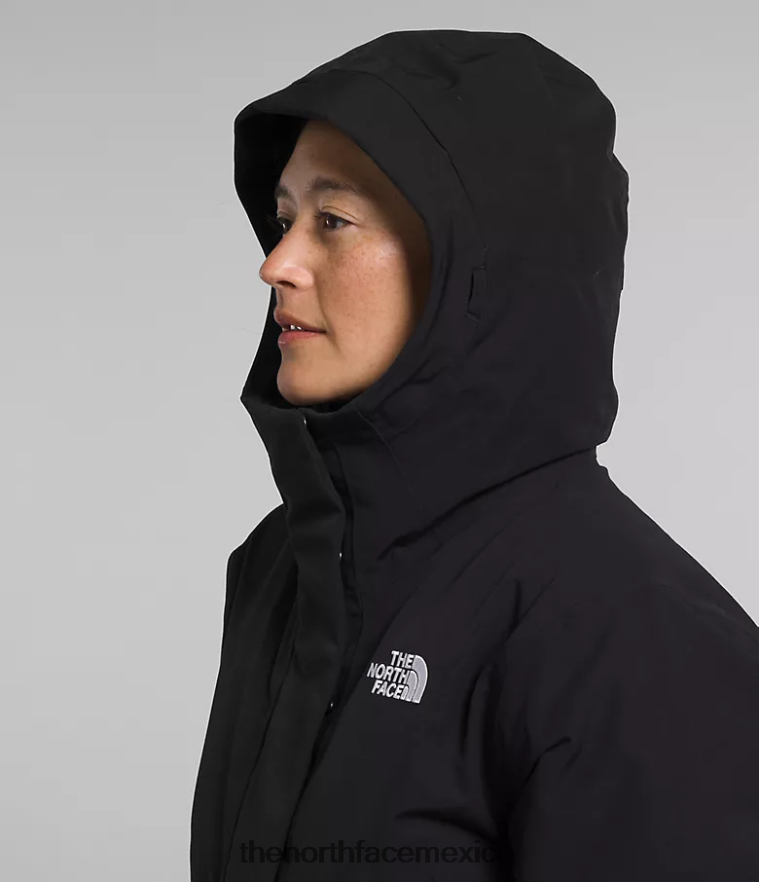 The North Face ropa NFHLJL1315 negro mujer parka ártica premium