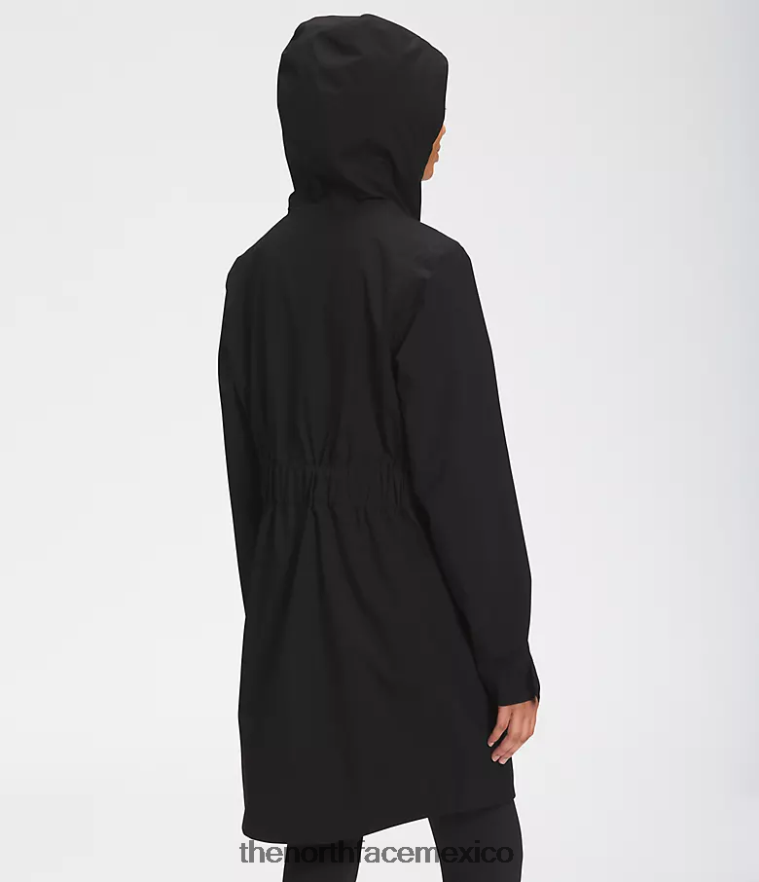 The North Face ropa NFHLJL152 negro mujer Parka Lluvia City Breeze II