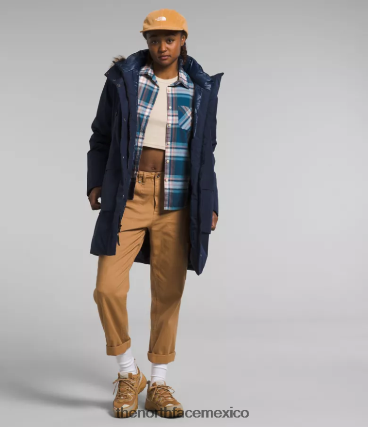 The North Face ropa NFHLJL235 cumbre marina mujer parka ártica gtx